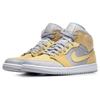 Jordan 1 Mid Смешанные Текстуры Желтый Jordan DA4666-001