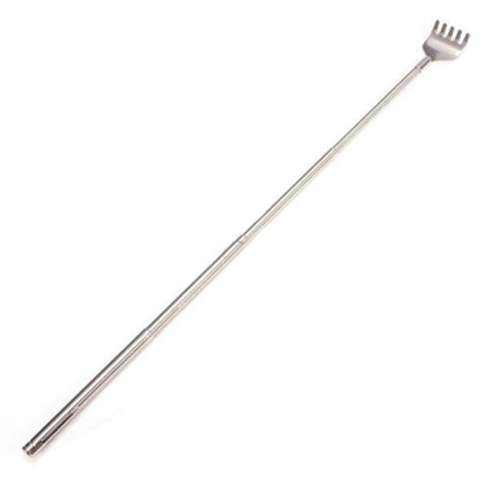 Портативная выдвижная чесалка для спины для здоровья, выдвижной массажный инструмент из нержавеющей стали