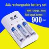 Rechargeable No. 7 Battery Set for AA/AAA NiMH 1.2V Batteries