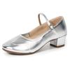 2025 новые серебристые танцевальные туфли женские туфли для латиноамериканских танцев туфли для бальных танцев танцевальные туфли на мягкой подошве женские туфли для выступлений