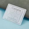 2Pcs For Motorola Edge (2025) 5G Camera Lens Protector 3D Arc Edge Anti-Scratch Tempered Glass Lens Film