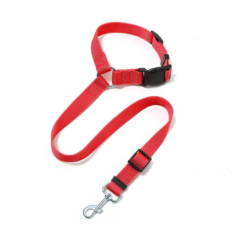 Pet Car Leash, Dog Car Seat Belt, Ring Safety Rope, Rear Seat Leash