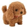 Electric Plush Dog Toy Baby Tummy Time Interactive Barking Tail Wagging Walking Puppy Toy Early Education Crawling Animal