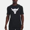 Under Armour Футболка Project Rock Brahma Bull Мужская Черный/Слоновая кость 1361733-003
