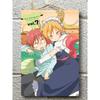 Dragon Maid Metal Poster, Anime Fantasy Wall Art Decor