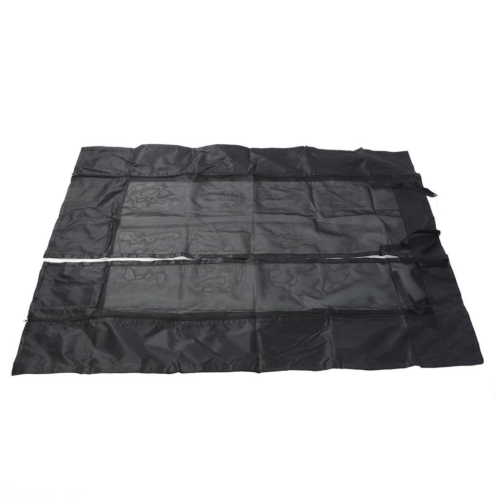 Сетка от насекомых для фургона 420DPA на молнии с магнитным закрытием, защита от мух, кемпинговая сетка на сдвижную дверь фургона