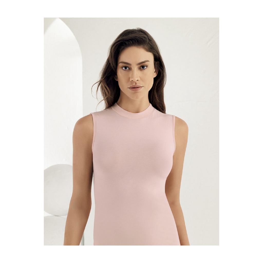 Женская майка без рукавов из лайкры Mb1009