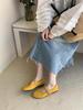 French Retro One-button Mary Jane Shoes for Women To Wear 2025 New Fairy Wind Shallow Mouth Ballet Shoes