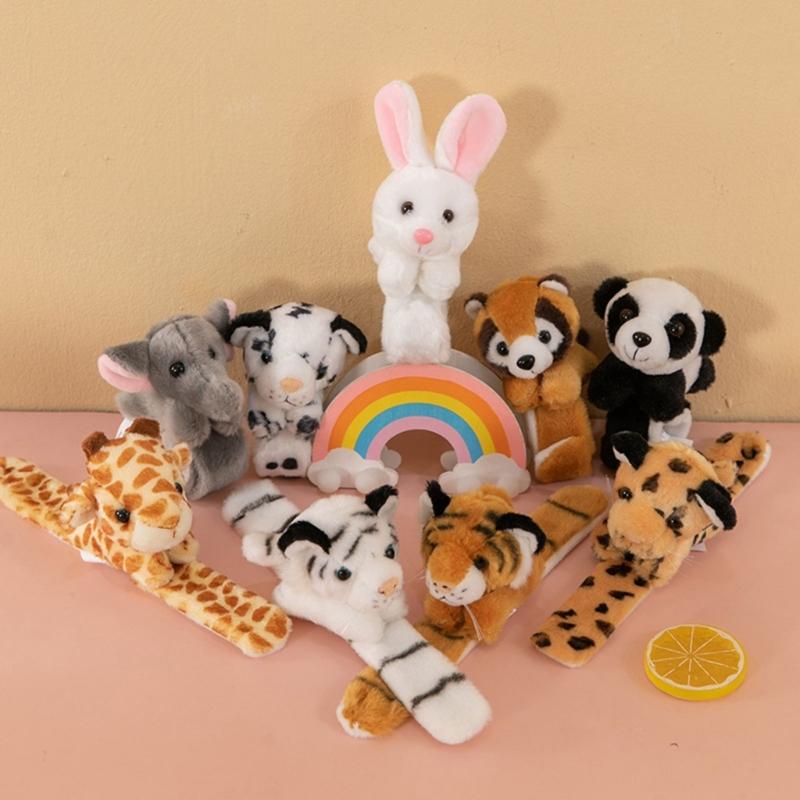 Мягкая игрушка Браслет-хлопушка Плюшевый браслет на запястье Щелк-браслет Креативный модный браслет Украшения для детской вечеринки Подарок