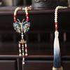 Exquisite Chinese Style Necklace Long Tassel Butterfly Pendant Necklace  Hanfu