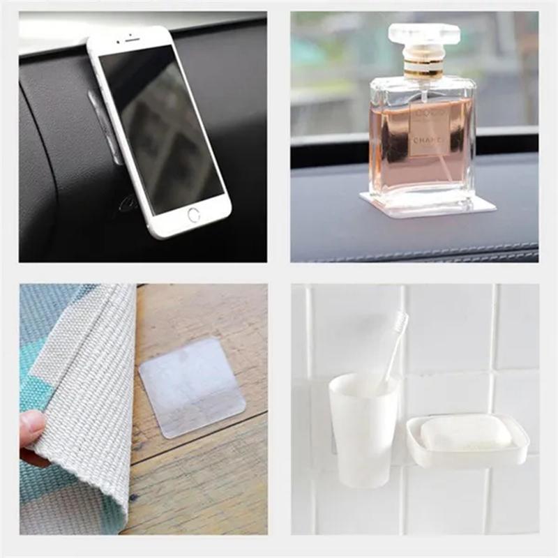 10/30/50 шт., двусторонний прозрачный клей для домашней кухни, вспомогательная паста, прочный и бесшовный крючок для плитки