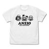 Cospa Girls Panzer Final Chapter Anzio High School WHITE M Size Cotton & T-shirt