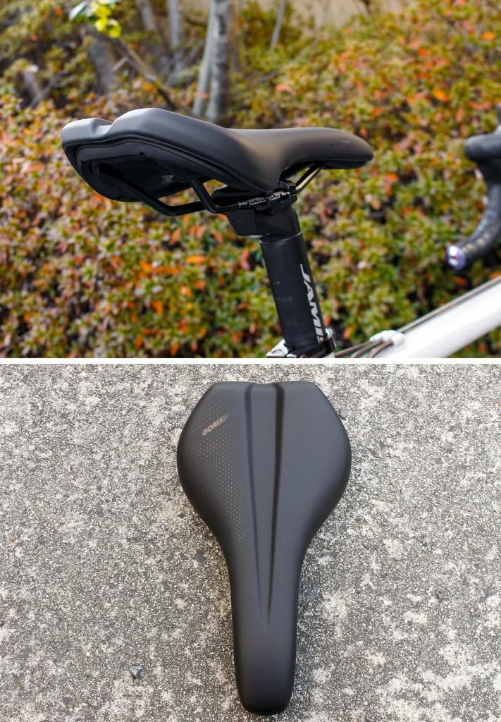 GORIX Велосипедное седло Седло для шоссейного велосипеда Мягкое сменное седло Стильное спортивное седло Черное Кроссовое велосипедное гравийное MTB Мини Вело Другие велосипеды