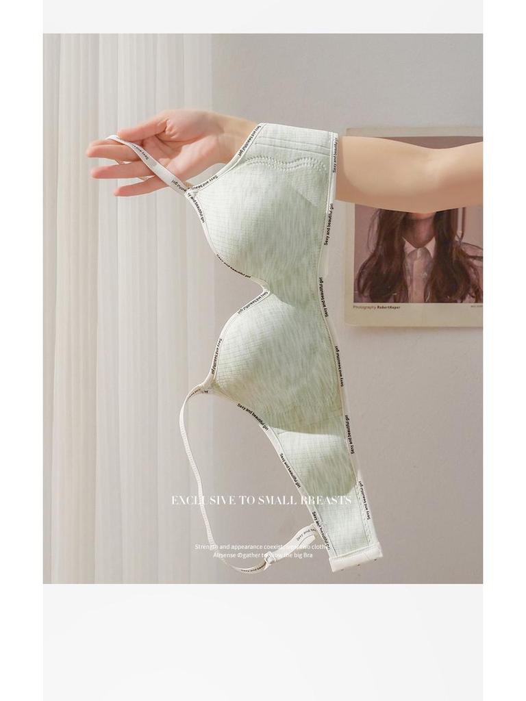 Бесшовный бюстгальтер пуш-ап для женщин: Толстый наполнитель, без косточек, боковая поддержка, против провисания для увеличения маленькой груди
