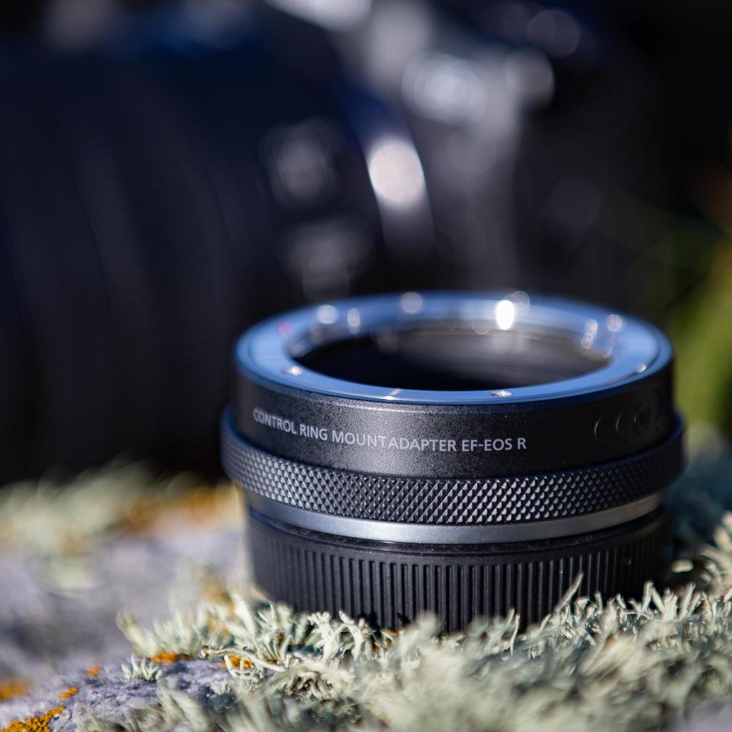Canon Адаптер для крепления кольца управления R EOSR, совместимый с черным EF-EOS 74,4×24 мм CR-EF-EOSR