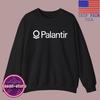 Palantir Technologies Черная Унисекс Футболка Размеры S3XL