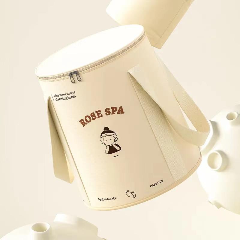 Складная ванна для ног Nordic, ведро большой вместимости для дома, гостиной, массажа, спа, паровой ванны для ног, принадлежности для ванной комнаты