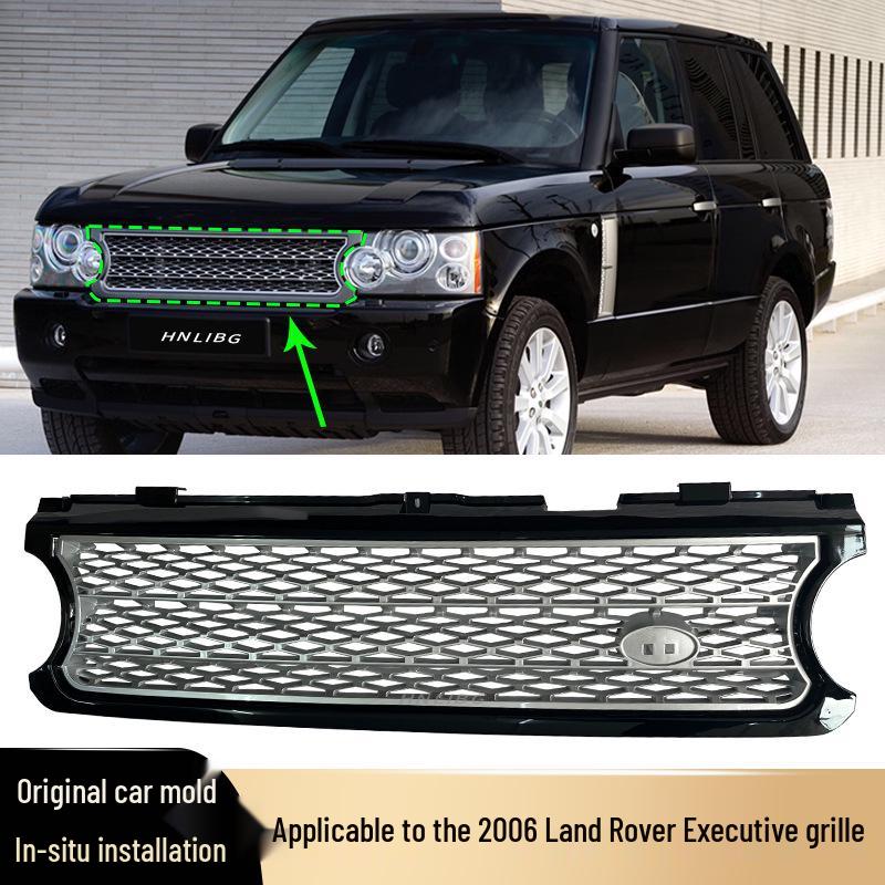 Передний бампер и решетка радиатора 2006 Range Rover Executive с воздухозаборником 4.2 Turbo