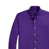 Polo Ralph Lauren SS23 однотонная хлопковая рубашка Oxford с длинным рукавом мужские рубашки фиолетовые MNPOWOV16822695-500