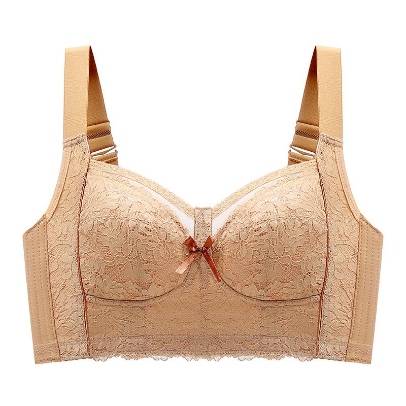 Latex E Cup Bra Women's Adjustable Large Size Underwear Gathering Wireless Bra Invisible Sensual Sexy Lace Lingerie