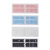 132 Key Keyboard Keycap Russian OEM Profile Matte Finish Ergonomic ABS Keycaps for 61 62 64 68 84 87
