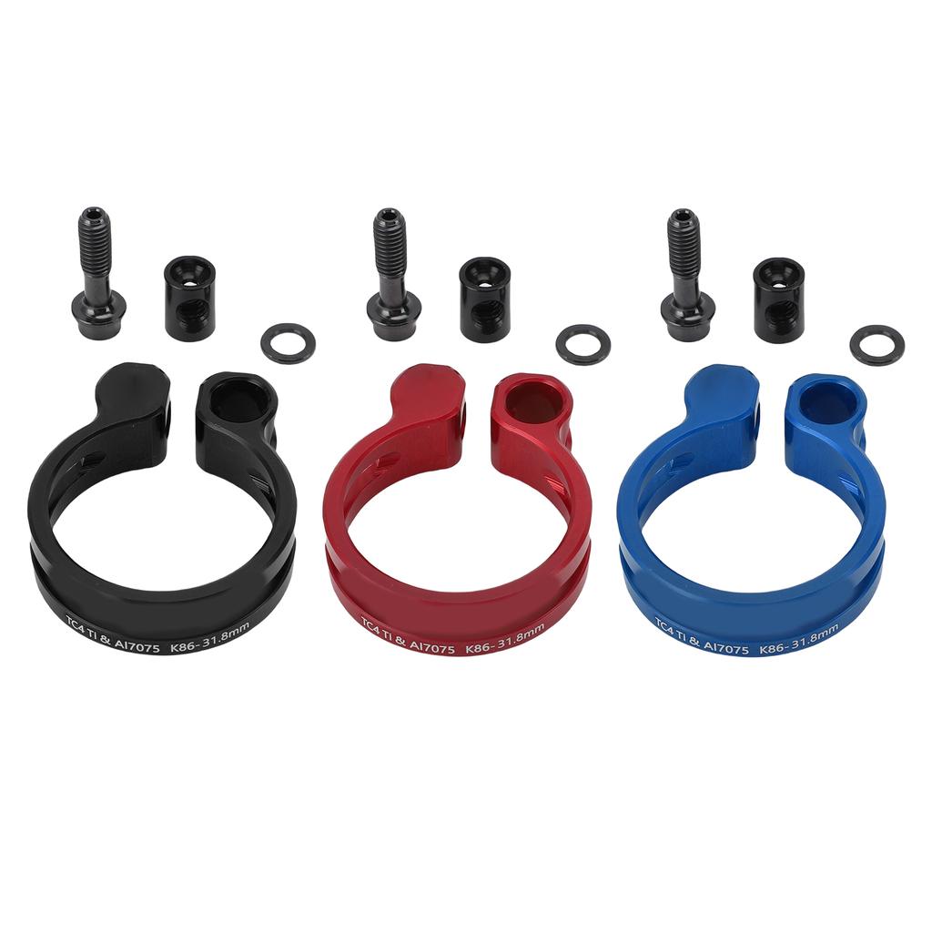 31,8 мм Зажим подседельного штыря велосипеда Алюминиевый сплав Полый Зажим подседельной трубы для горного дорожного велосипеда