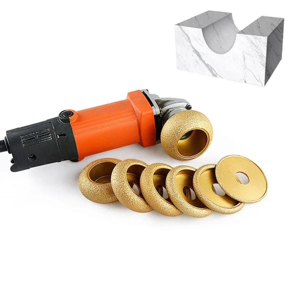 Chamfering Tool Grinding Wheel 75mm Tile Trimming Wheel High Quality Stone Edging Wheel