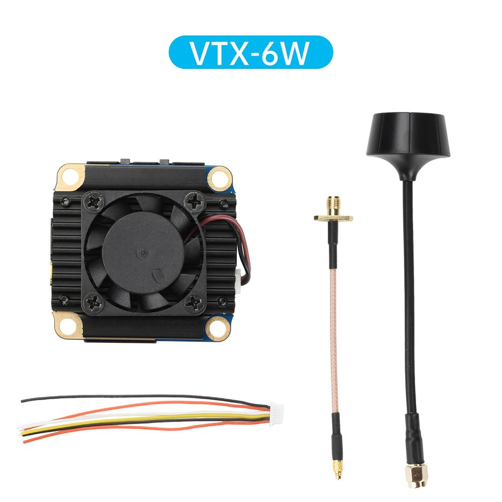 3.3GHz 4W FPV Video Transmitter VTX/VRX Analog Mapping Module Wireless Audio/Video Transmitter and Receiver for FPV RC Racing