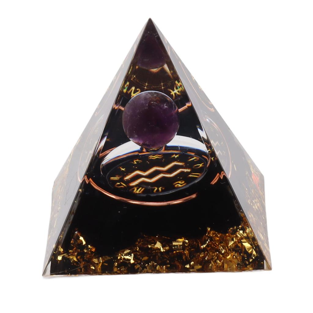 5cm Orgonite Pyramid for Positive Energy Healing Crystal Pyramid Meditation Orgonite Pyramids