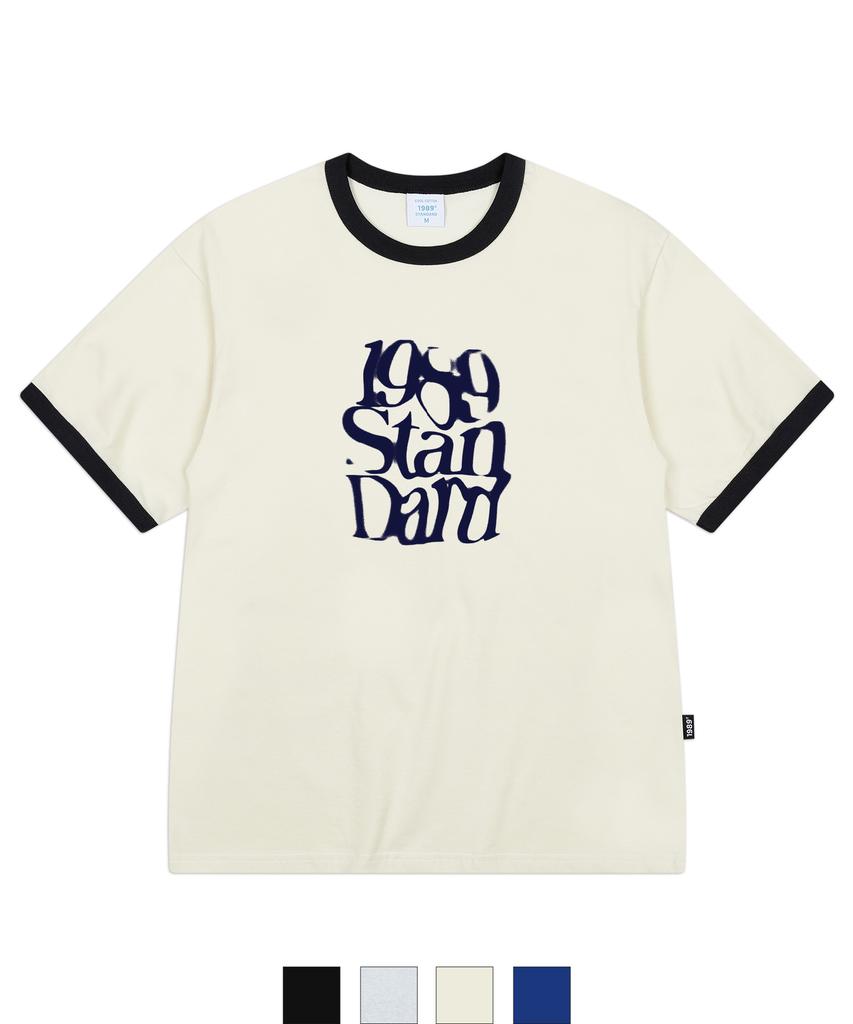 1989STANDARD Illusion Cool Cotton Ringer Short Sleeve (Srsstd-0072)