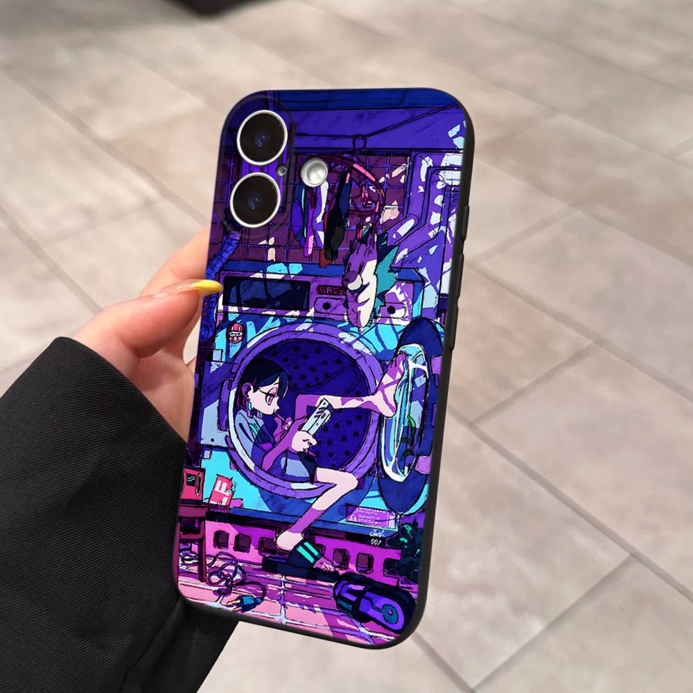 Чехол для телефона Zutomayo Anime Singer для IPhone 17 16 15 14 11 12 13 Pro Max Plus Mini Мягкая задняя крышка