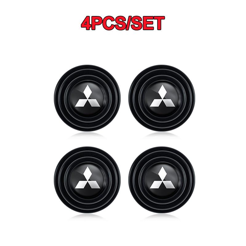4/8/12Pcs Car Door Anti-shock Pad Anti-noise Buffer Gasket Auto Interior For Mitsubishi Eclipse Lancer Pajero ASX Colt Triton Ex