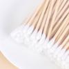 100шт одноразовые ватные палочки с двойной головкой для макияжа, ватные палочки, инструмент для ежедневной чистки
