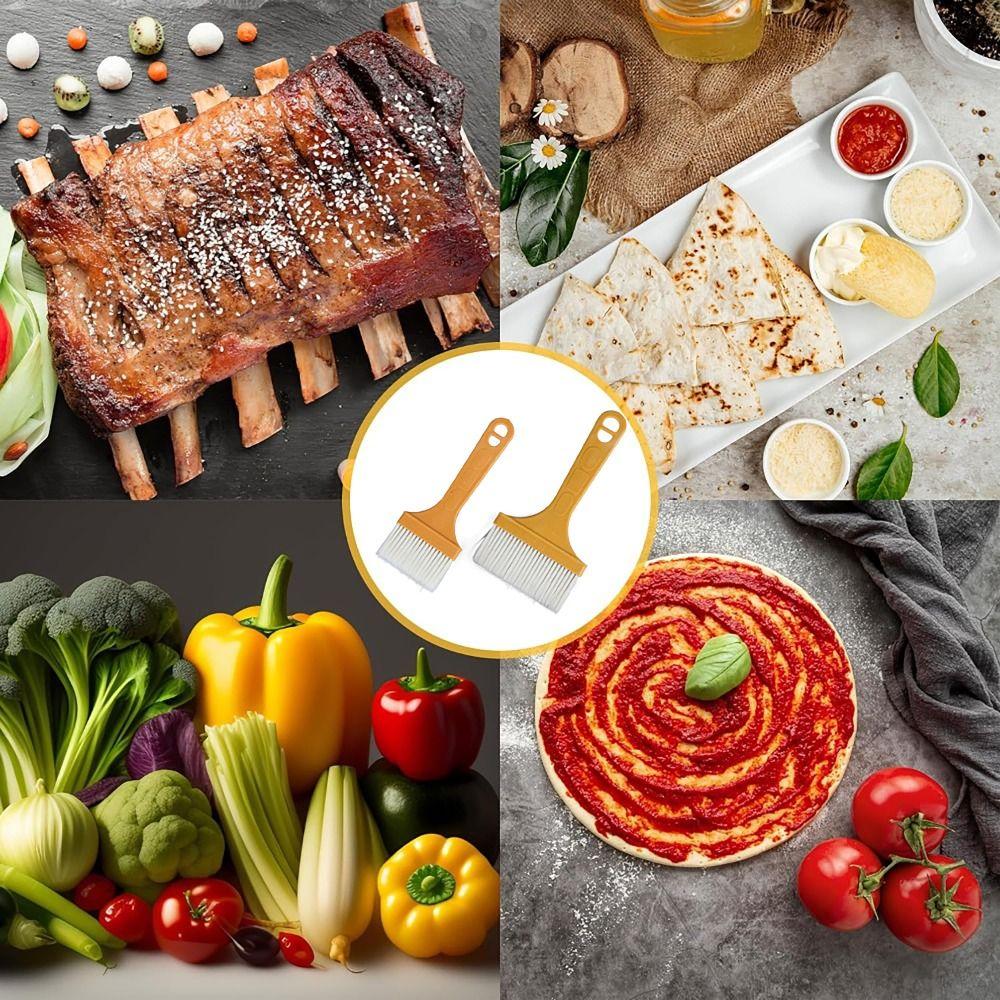 Кухонный инструмент Кисть для выпечки ПЭТ-пластик Кисти для масла Малярная кисть Инструмент для смазывания соусом для барбекю, для приготовления кондитерских изделий