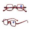Square Frame Anti Blue Light Far Sight Eyewear Eyewear Presbyopia Eyeglasses Reading Glasses
