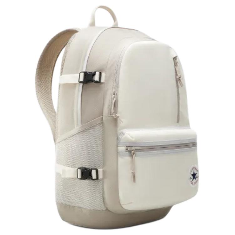 New Converse Straight Edge Polyester Backpack Unisex Brown 10026647-A12