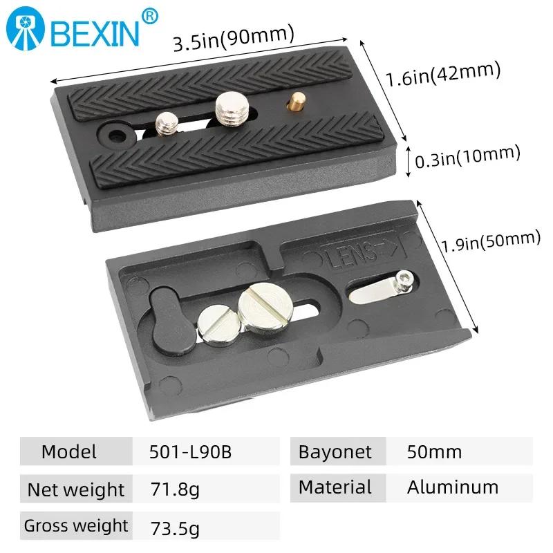 Dslr Quick Release Plate Camera Plate Tripod Head Plate Adapter With 1/4 Screw For Yunteng Velbon 690 590 600 Camera Tripod