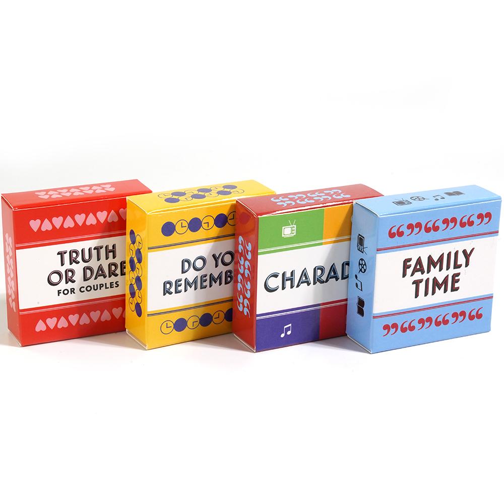 Послеобеденные развлечения Карточная игра для семьи друзей Насколько хорошо вы меня знаете Что бы вы выбрали Правда или действие Загадай меня