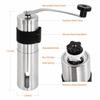 Winwintech New Larger Capacity 30g Mini Manual Coffee Mill Grinder, Stainless Steel Coffee Bean Hand Crank Portable Mill with Silicone Sleeve To Preve