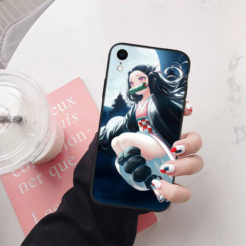 Demon Slayer Phone Case for Redmi Note 5 6 7 8 9 10 11 12 13 Pro Max Plus 12C 11S 10S 10T 10X 10A 10C 9S 9T 9A 9C Prime NFC 8T 7A 8A S2