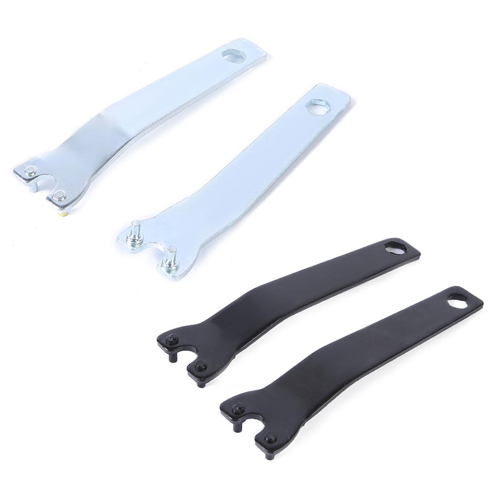 2Pcs Angle Grinder Key Flanged Wrench Spanner For 100 Angle Grinder Hubs Power Tool Arbors Devices Fasteners Power Tool
