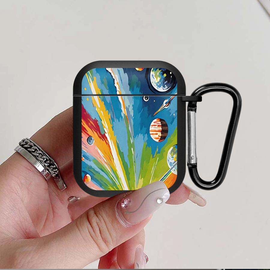 Чехол для наушников Чехол-крышка Для Airpods 2 Pro 1 4 Pro3 3 Pro2 Яркая Звездная Река