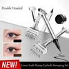 Waterproof Lower Lash Stamp Set Easy To Use Silicone Eyelash Stamp New Upgraded Eye Liner