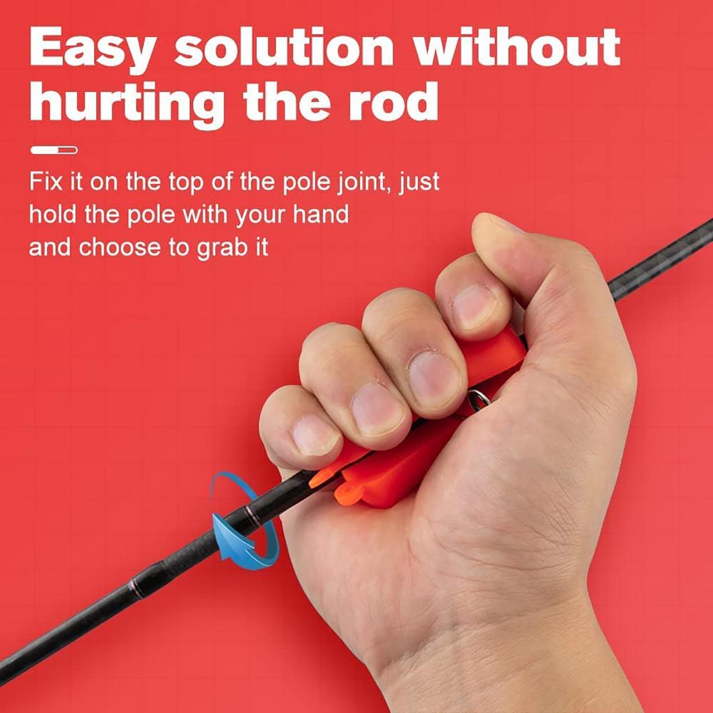 Portable Fishing Rod Holding Ball, Soft Rubber Fishing Rod Ball, Fishing Rod Tie Down Clips, Fishing Supplies