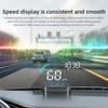 M22 Автомобильный HUD-дисплей с GPS-прибором скорости с сигнализацией превышения скорости для универсального масляного топлива, электрического гибридного автомобиля