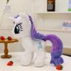304050 см Кавайная Плюшевая Фигурка Действия My Little Pony Эплджек Твайлайт Спаркл Рэрити Рэйнбоу Дэш Флаттершай Мягкая Игрушка Подарок