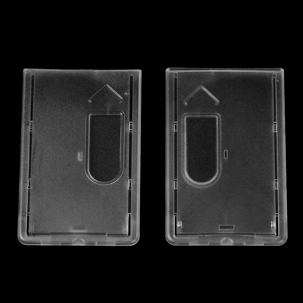 Protector Cover Badge Office School Multi-use Card Sleeve ID Card Pouch Name Card Work Card Holders