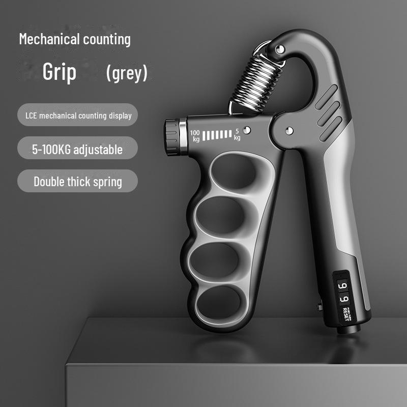 Регулируемый тренажер для укрепления хвата с электронным счетчиком для восстановления мышц и тренировки рук