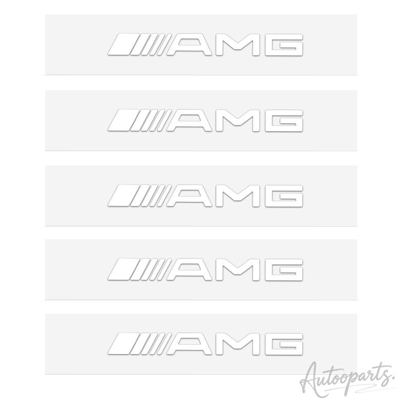 Car Logo Stickers Door Side Window Body Universal Decal For Mercedes Benz AMG GLA W176 CLK W209 W202 W220 W204 W203 W210 GLC SN4