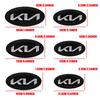 AANO1 1pcs 3D ABS Car Front Hood Logo Emblem Badge Sticker For KIA K2 K3 K5 K7 EV6 KX3 Soul Seltos Sportage Cerato Optima Sorento